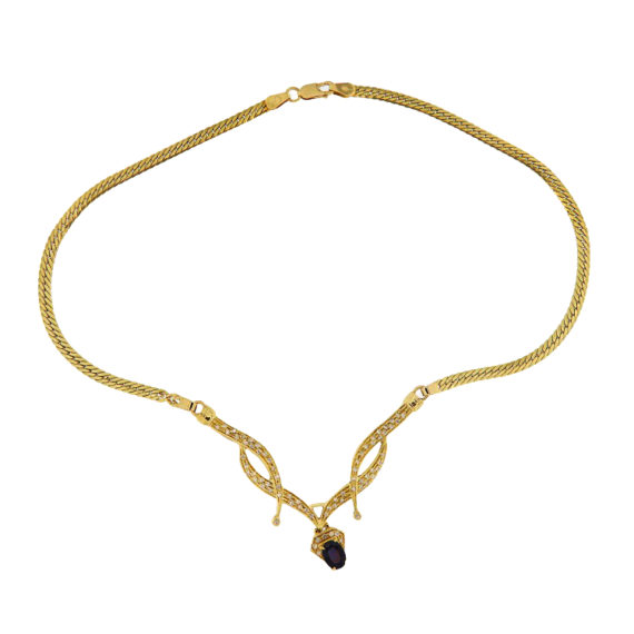 G3583-collier-vintage-guidetti-oro-zaffiro-diamanti